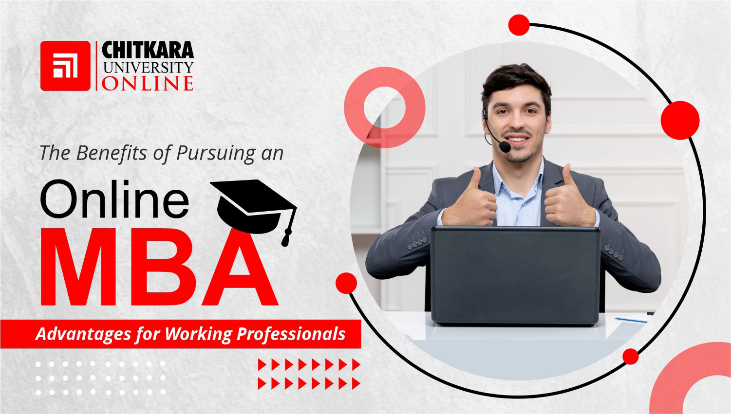 Benefits of Online MBA For Working Professionals-ChitkaraU Online