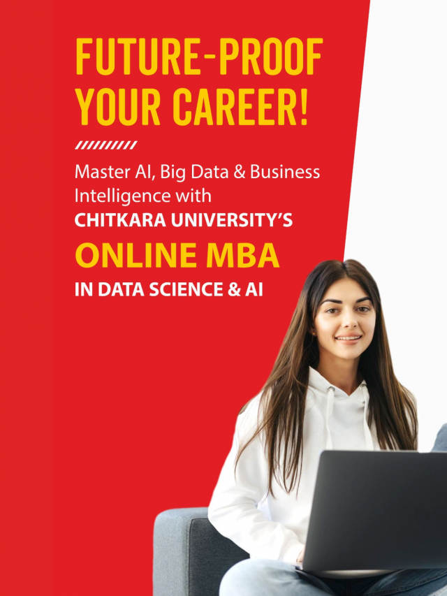 Online MBA Chitkara University, Data Scienceand AI