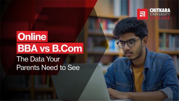 Online BBA vs BCom degree comparison — career scope and salary in India 2026