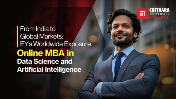 Online MBA data science global exposure — EY partnership and industry collaboration at ChitkaraU Online 2026