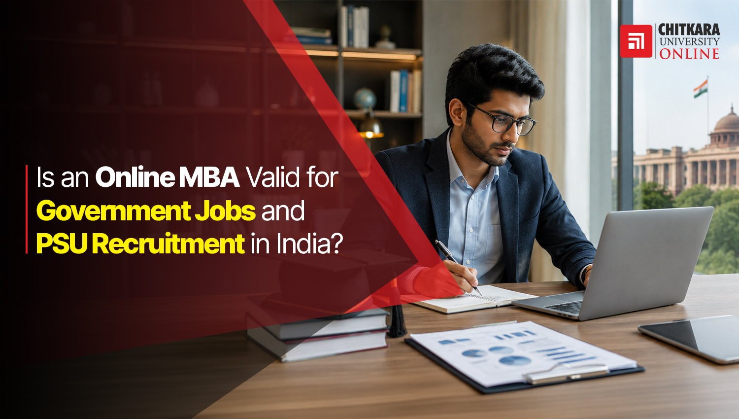 Is an Online MBA Valid for Government Jobs and PSU Recruitment in India ChitkaraU Online