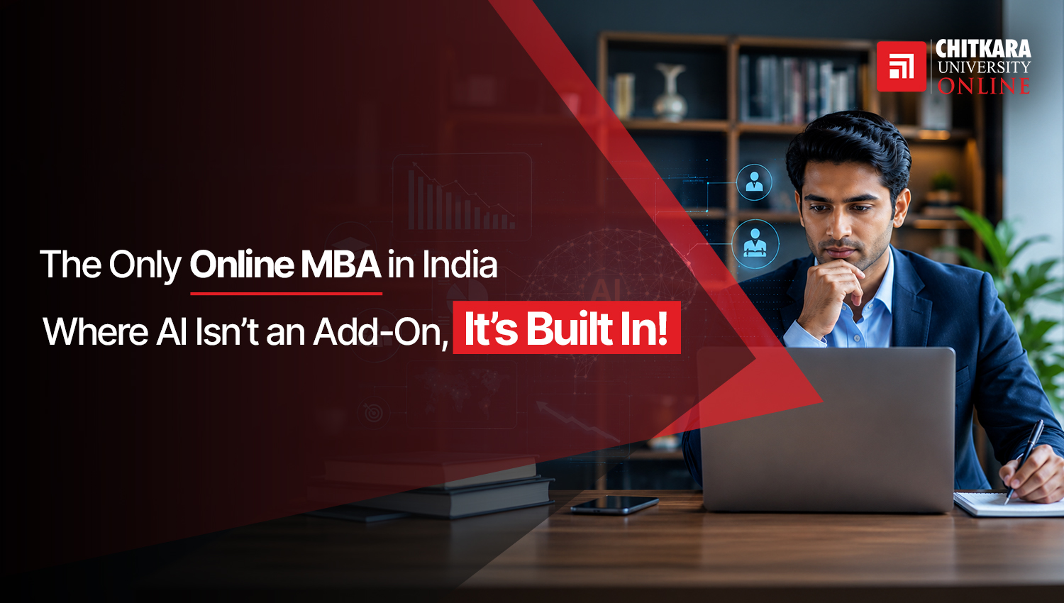 The Only Online MBA in India Where AI Isnt an Add On ChitkaraU Online