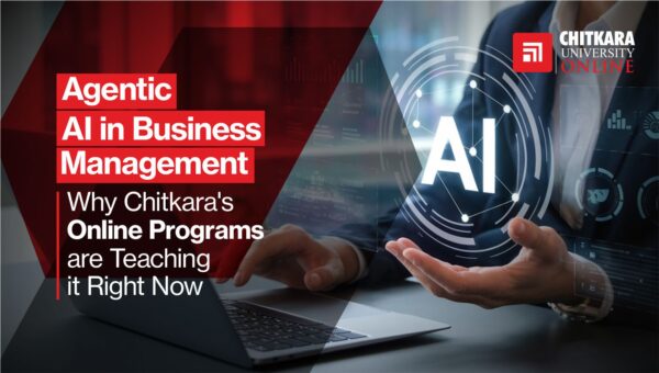 agentic ai business management online mba ChitkaraU Online